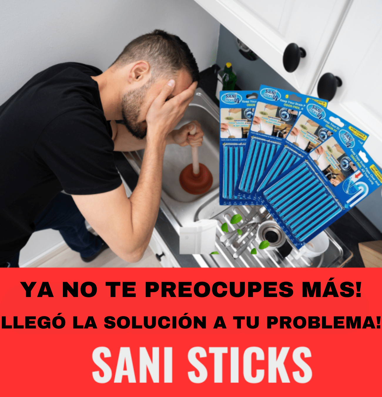 SANI STICK: PACK DE 2 PAQUETES DE 12 VARILLAS C/U